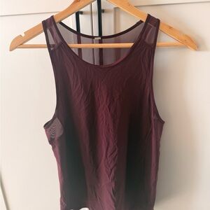Lululemon burgundy Tank Top